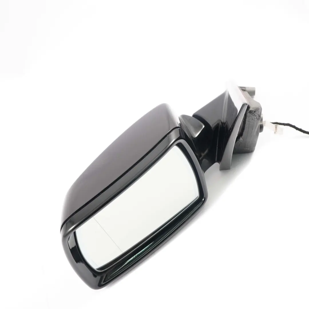 BMW X3 E83 LCI High Gloss Auto Dip Left Wing Mirror Rubinschwarz Ruby Black S23