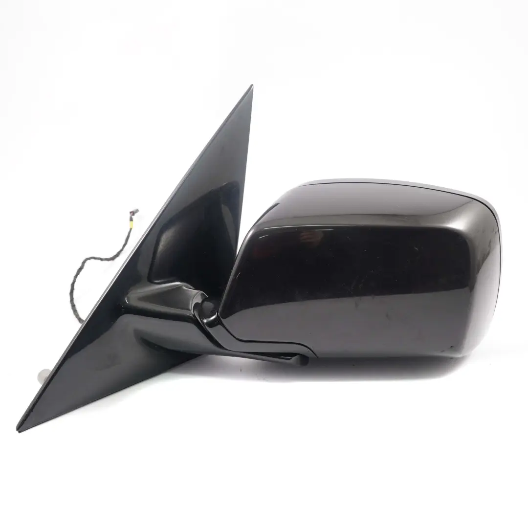 BMW X3 E83 LCI High Gloss Auto Dip Left Wing Mirror Rubinschwarz Ruby Black S23