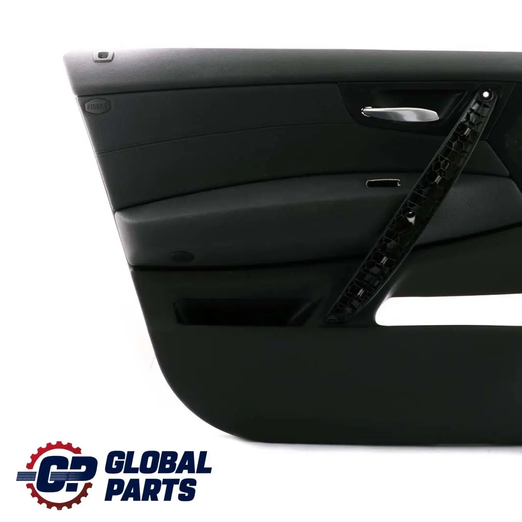 BMW X3 Series E83 Front Left N/S Door Card Lining Vinyl Sensatec Black