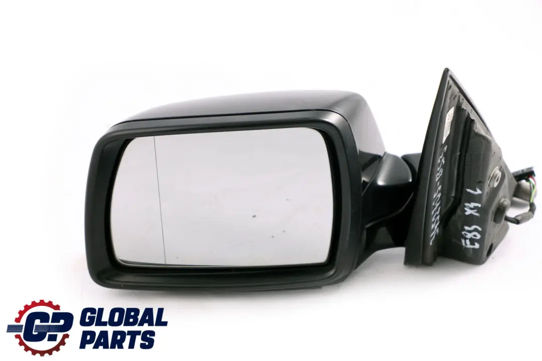 BMW X3 Series 3 E83 Sport High Gloss Left Door Wing Mirror N/S Black Sapphire