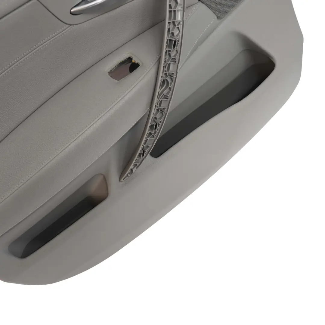 BMW X3 Series E83 LCI Front Left N/S Door Card Lining Leather Nevada Grey