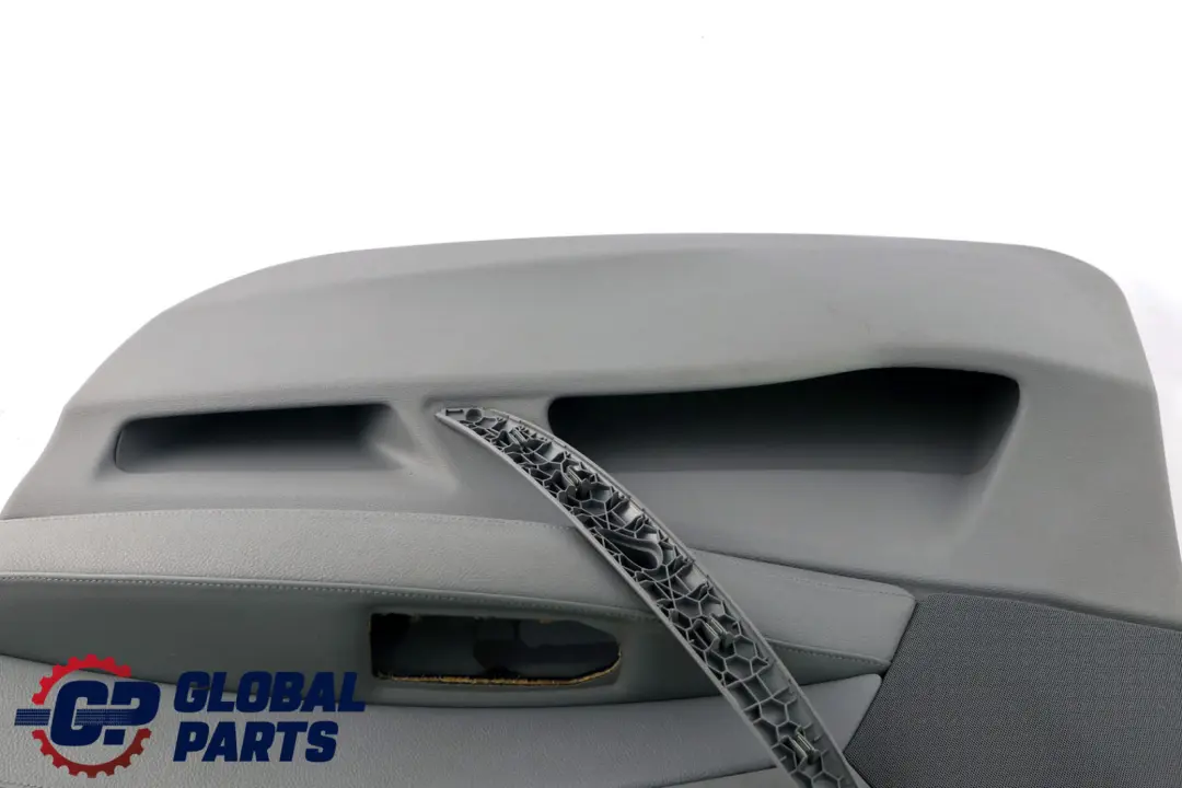 BMW X3 Series E83 LCI Front Right O/S Door Card Lining Trim Leather Grey