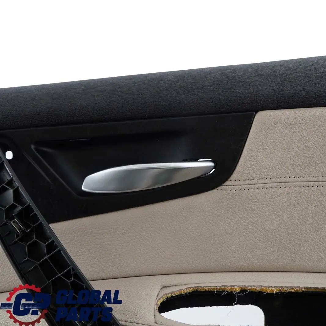 BMW X3 Series E83 LCI Front Right O/S Door Card Lining Leather Nevada Oyster