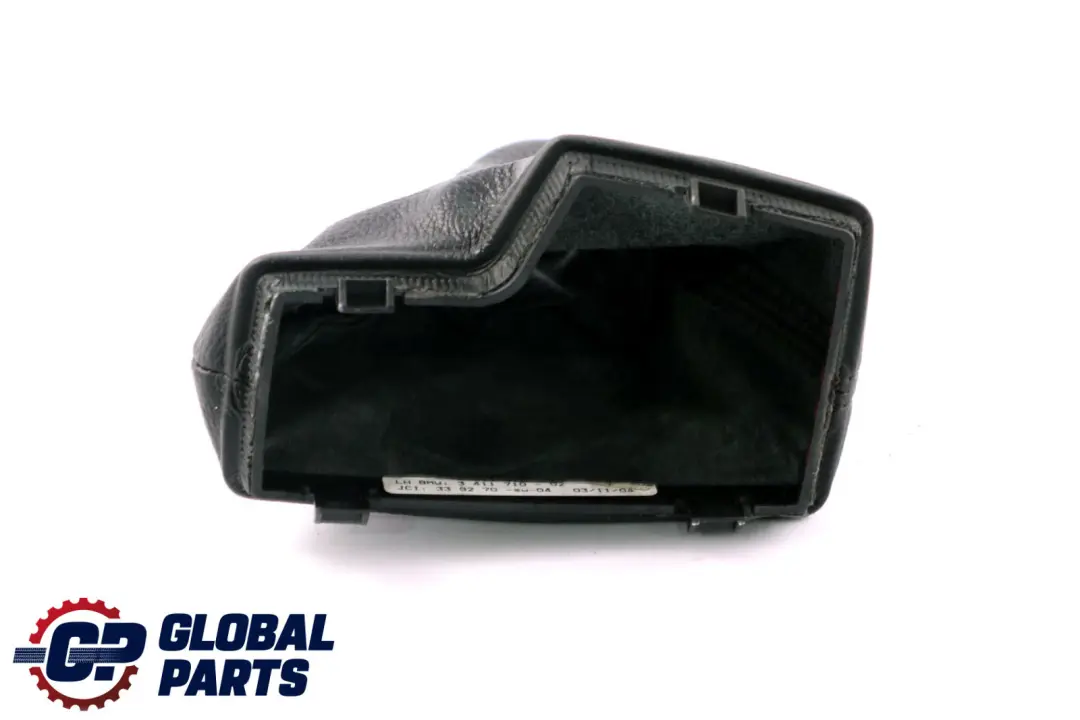 BMW X3 Series E83 LCI Cover Gear Selecting Lever Leather Schwarz Black 3411710