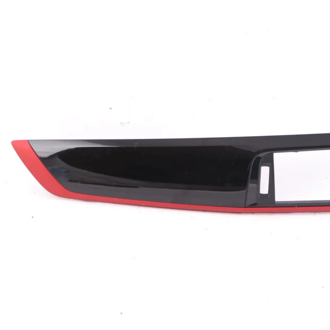 Dashboard Trim BMW F20 F21 F22 LCI Interior Dash Cover Coral Red Matt High Gloss