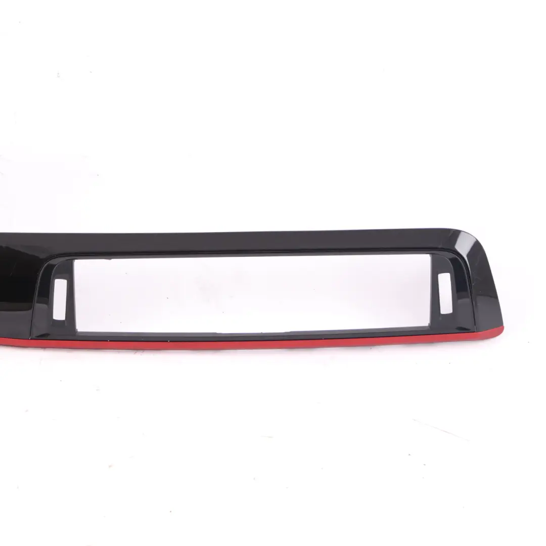 Dashboard Trim BMW F20 F21 F22 LCI Interior Dash Cover Coral Red Matt High Gloss