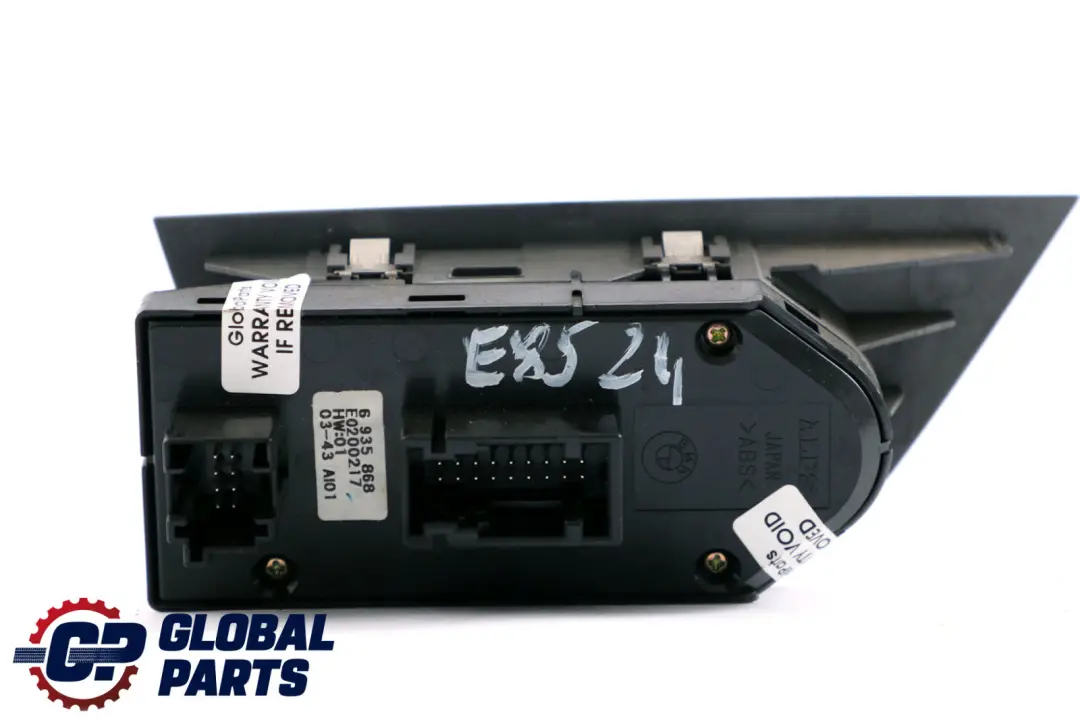 BMW Z4 Series E85 Switch Window Lifter Driver Side Right O/S 6935868