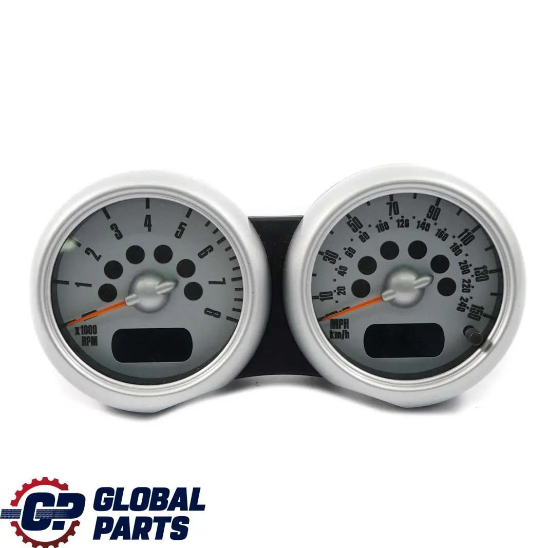 BMW Mini Cooper One R50 R52 R53 LCI Twin Clock Counter Speedometer 6936298