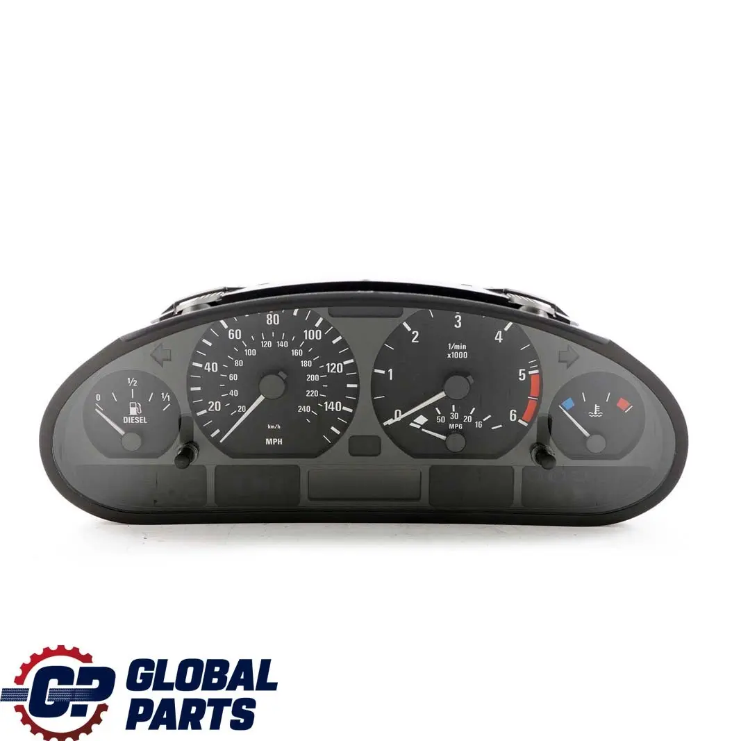 BMW 3 E46 M47N M57 M57N 1 Instrument Cluster Speedo Clocks Manual 6940874