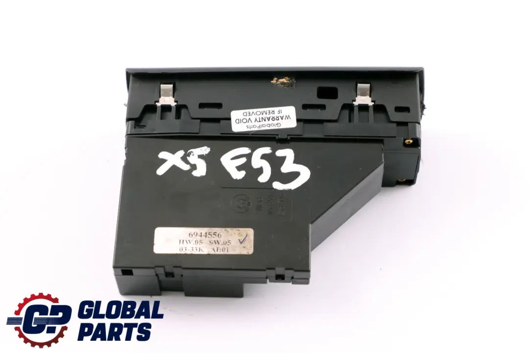 BMW X5 Series E53 Front Passenger Side Switch Window Left N/S Black 6944556
