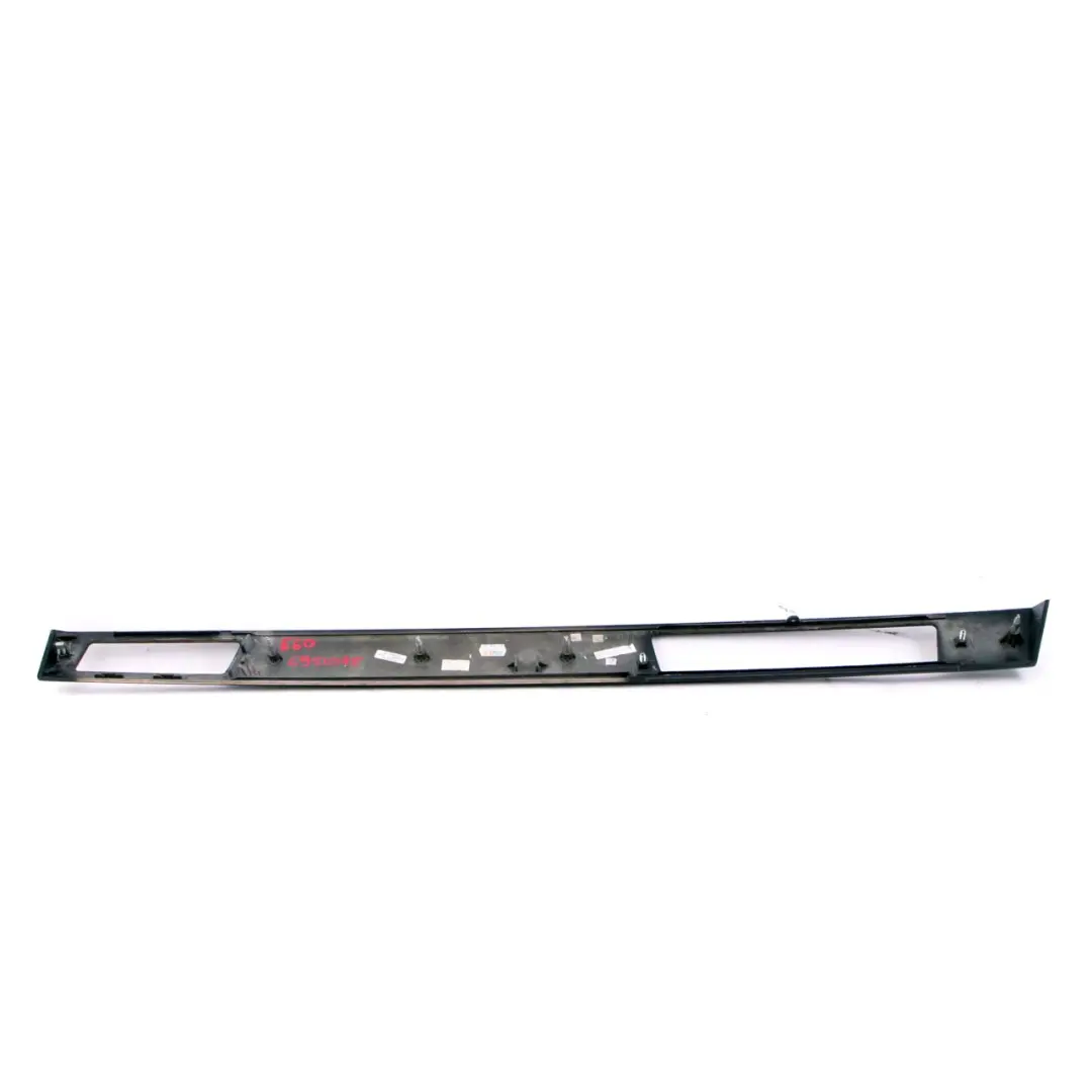 Dashboard Trim Cover BMW E60 Decor Strip Dash Panel Left N/S Poplar Woodgrain