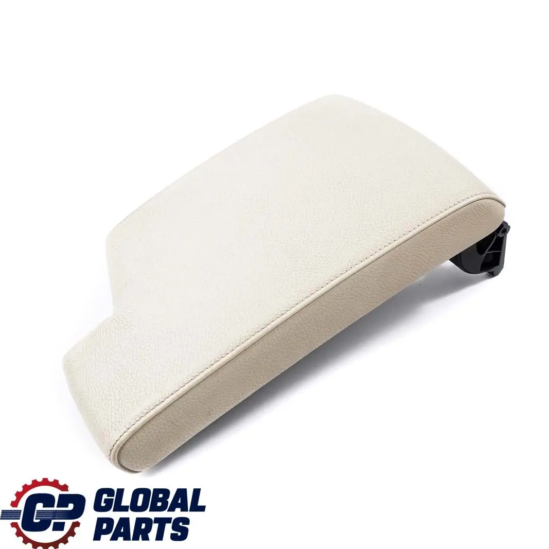 BMW 3 Series E92 E93 LCI Leather Cover Centre Console Armrest Cream Beige