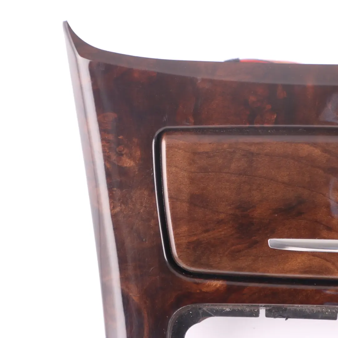 BMW 3 Series E92 Centre Console Decor Cover Storage Wood Nutwood Nussbaumwurzel