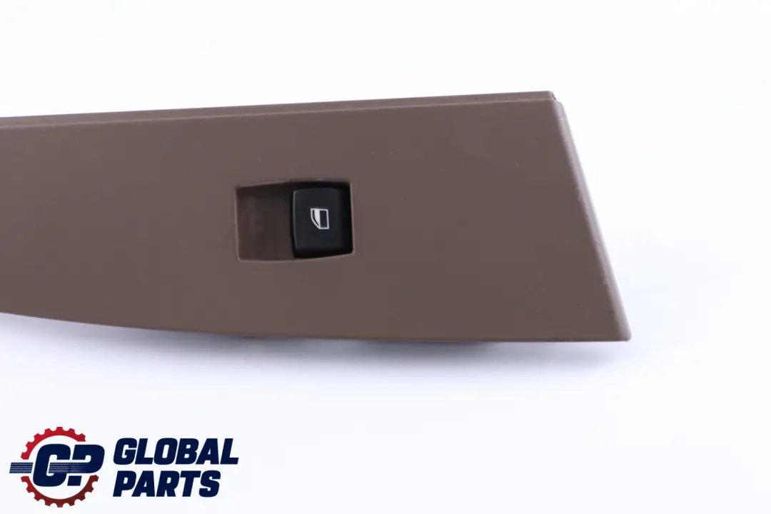 BMW 5 Series E60 E61 Trim Switch Window Lifter Passenger's Side Braun