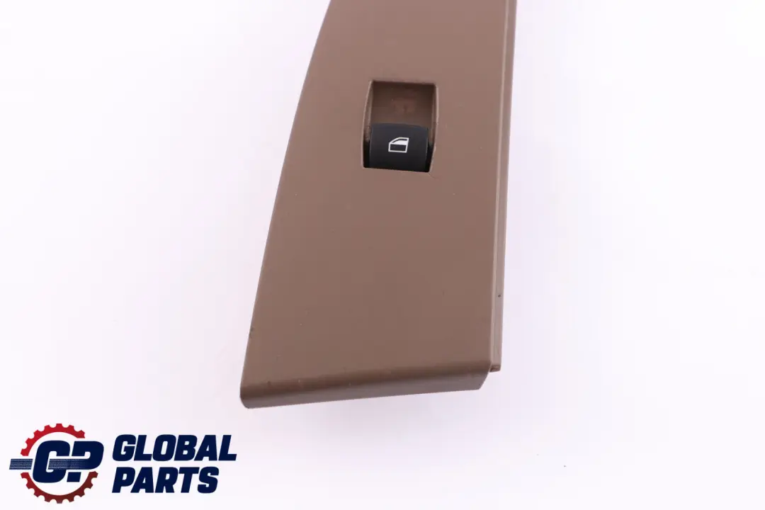 BMW 5 Series E60 E61 Trim Switch Window Lifter Passenger's Side Braun