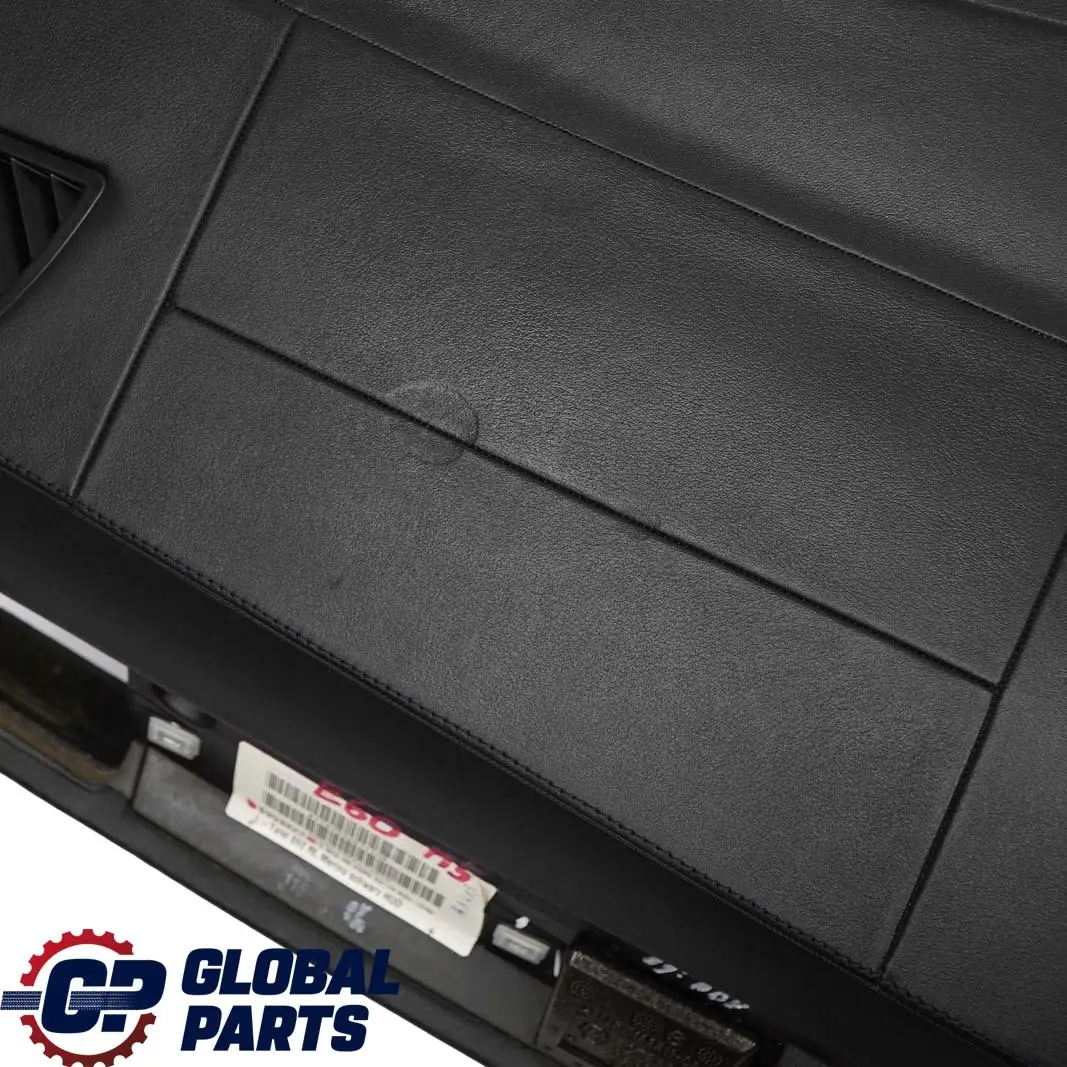 BMW 5 E60 M5 Dashboard Dash Trim Panel Black Leather Merino 6953227