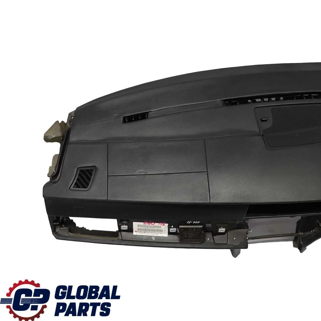 BMW 5 E60 M5 Dashboard Dash Trim Panel Black Leather Merino 6953227
