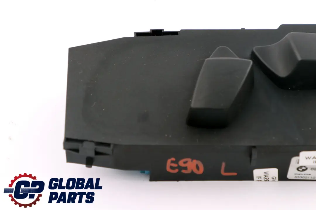 BMW E87 E90 E92 Interruptor De ajuste del asiento delantero izquierdo 6954129