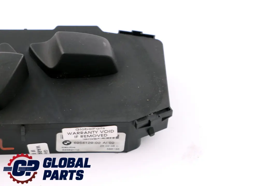 BMW E87 E90 E92 Interruptor De ajuste del asiento delantero izquierdo 6954129