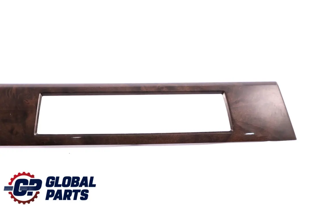 BMW 5 Series E60 E61 Decor Strip Dashboard Left N/S Poplar Woodgrain Dunkel