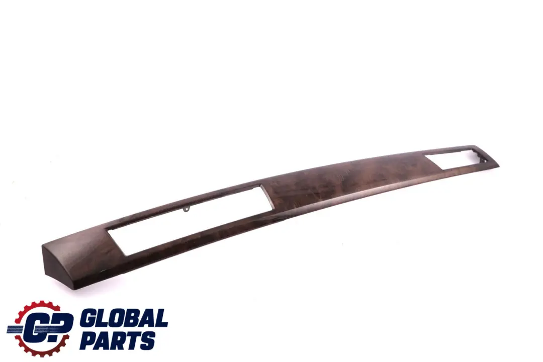 BMW 5 Series E60 E61 Decor Strip Dashboard Left N/S Poplar Woodgrain Dunkel