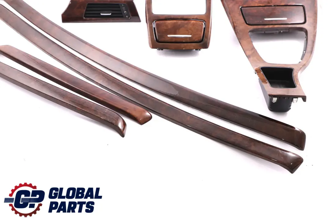 BMW 3 Series 2 E92 Complete Interior Trim Set Cover Dash Strip Dash Nutwood