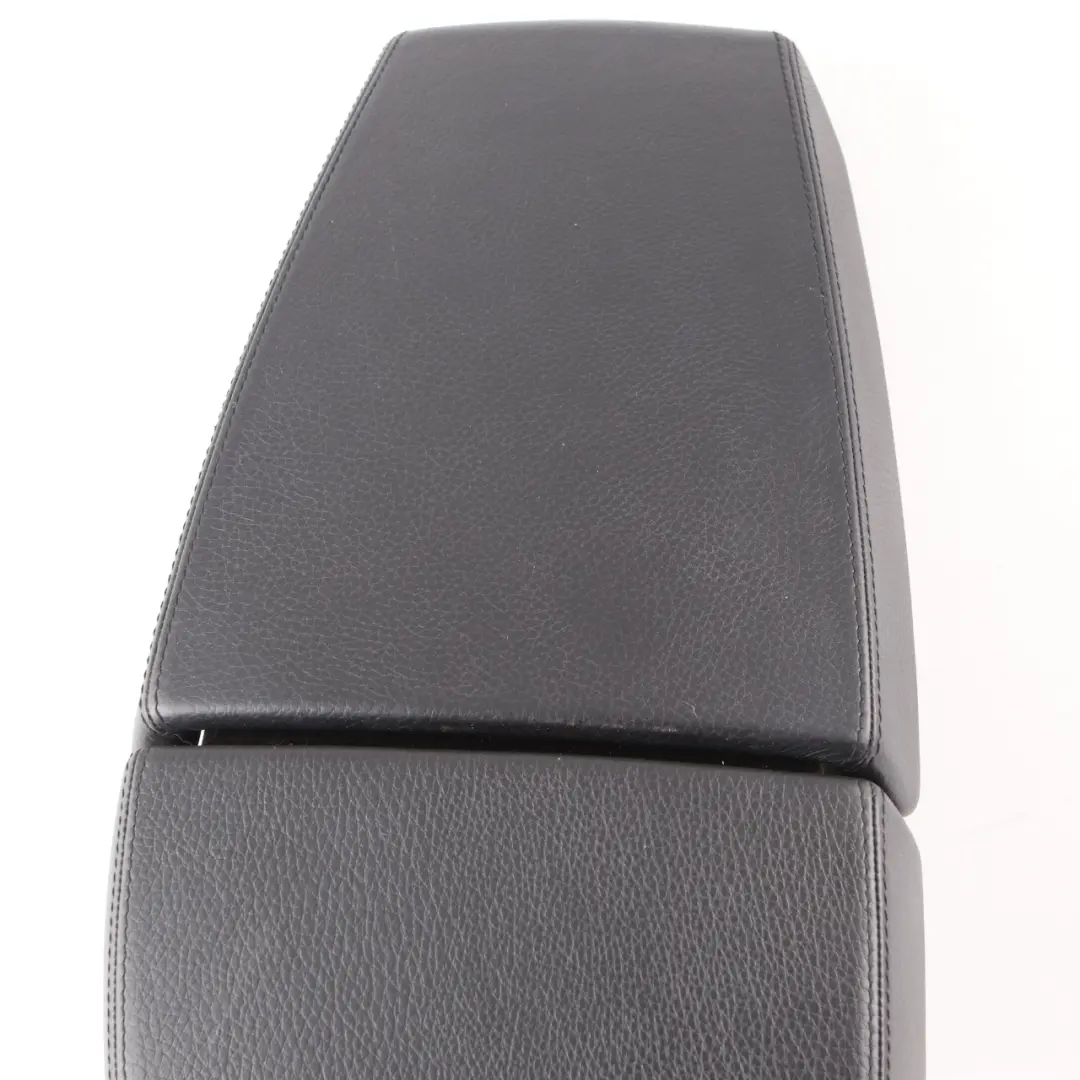 BMW 6 Series E63 E64 Centre Console Armrest Storage Box Leather Black 6960426