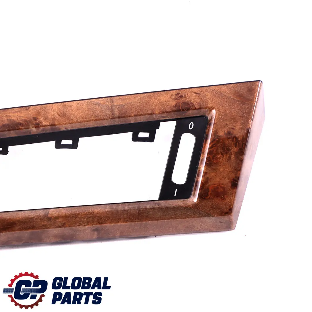 BMW 5 Series E60 E61 Dashboard Strip I-panel Right O/S Poplar Wooden Light