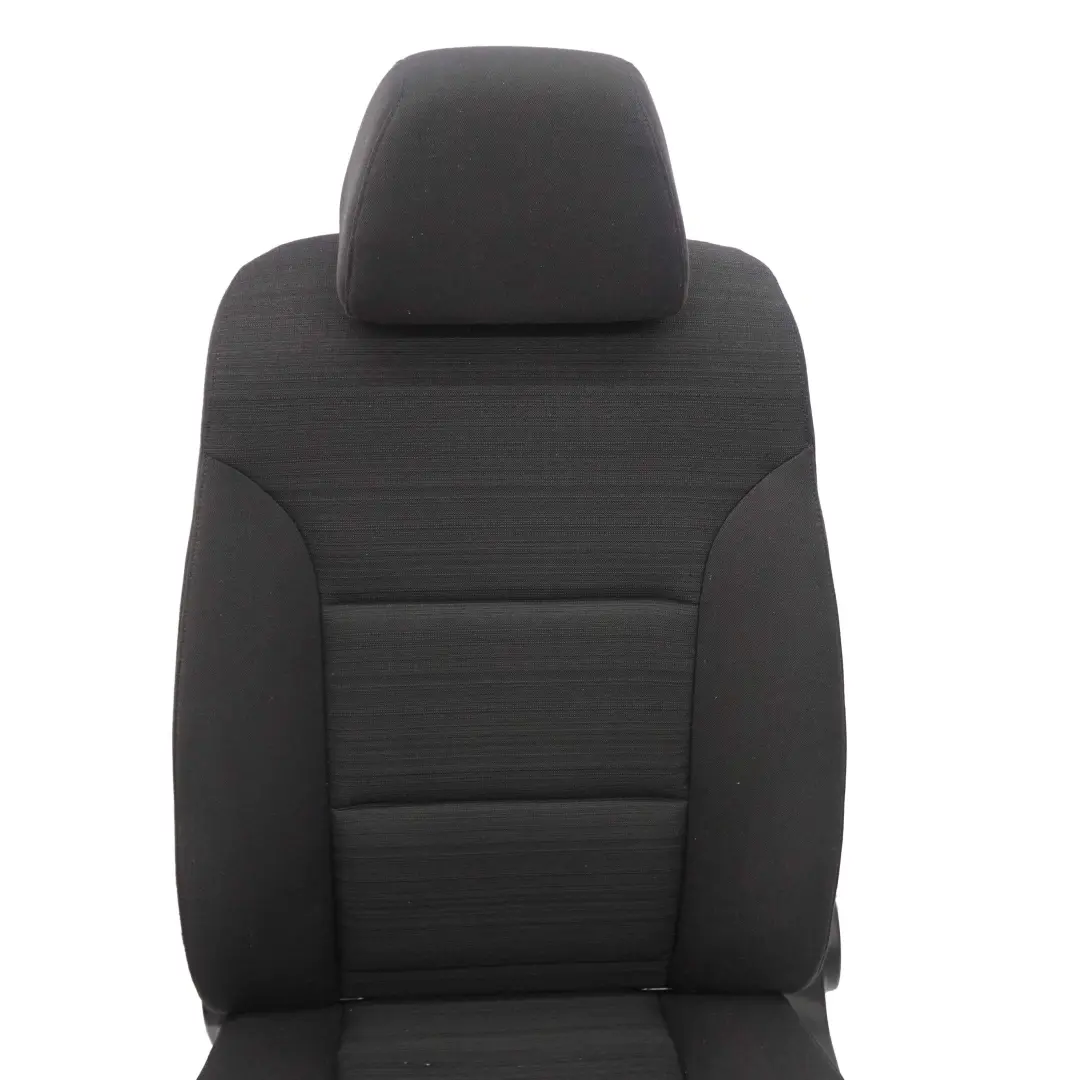 BMW 5 Series E60 E61 Cloth Interior Front Left N/S Seat Side Anthrazit Black