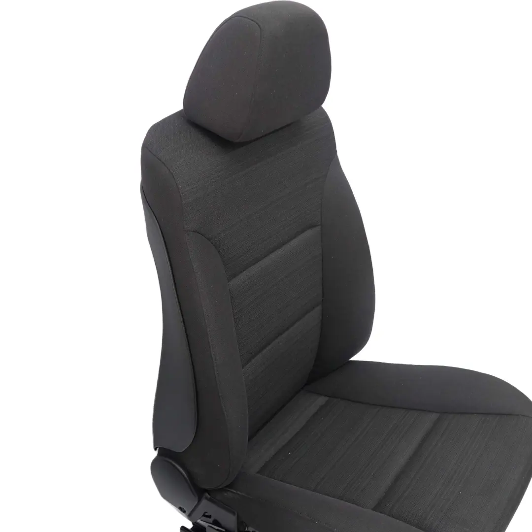 BMW 5 Series E60 E61 Cloth Interior Front Left N/S Seat Side Anthrazit Black