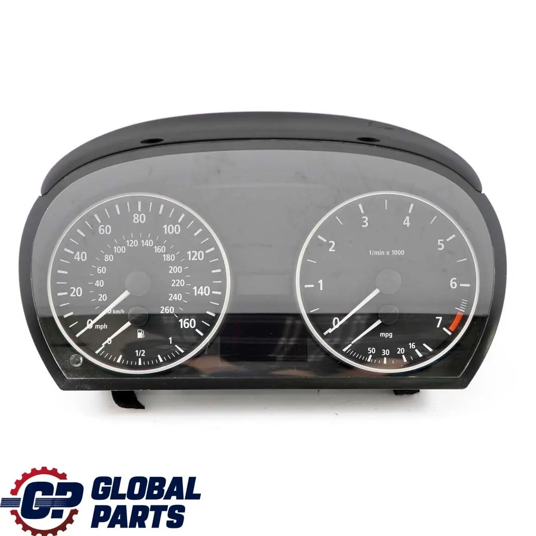 BMW 3 X1 E84 E90 E91 E92 1 Instrument Cluster Speedo Clocks Petrol MPH 6965771