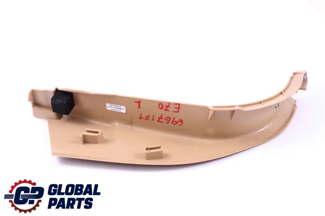 BMW X5 X6 Series E70 E71 Cover Bottom Trim Left N/S Beige 7148519