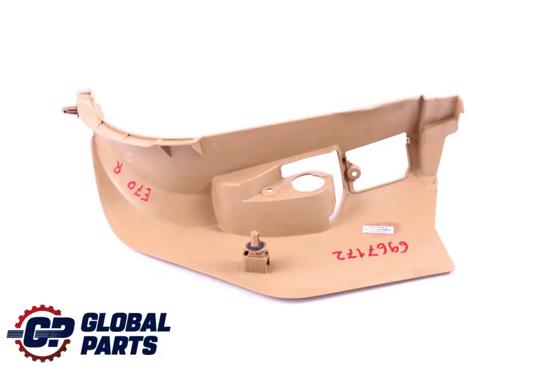BMW X5 X6 Series E70 E71 Cover Bottom Trim Right O/S Beige 6967172