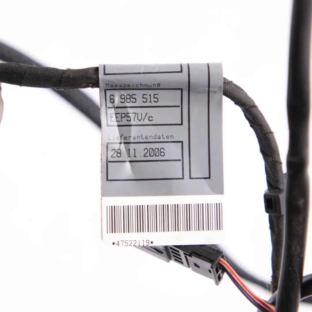 Seat Wiring BMW E60 E61 LCI Front Left Loom Harness Passenger Side 6969214
