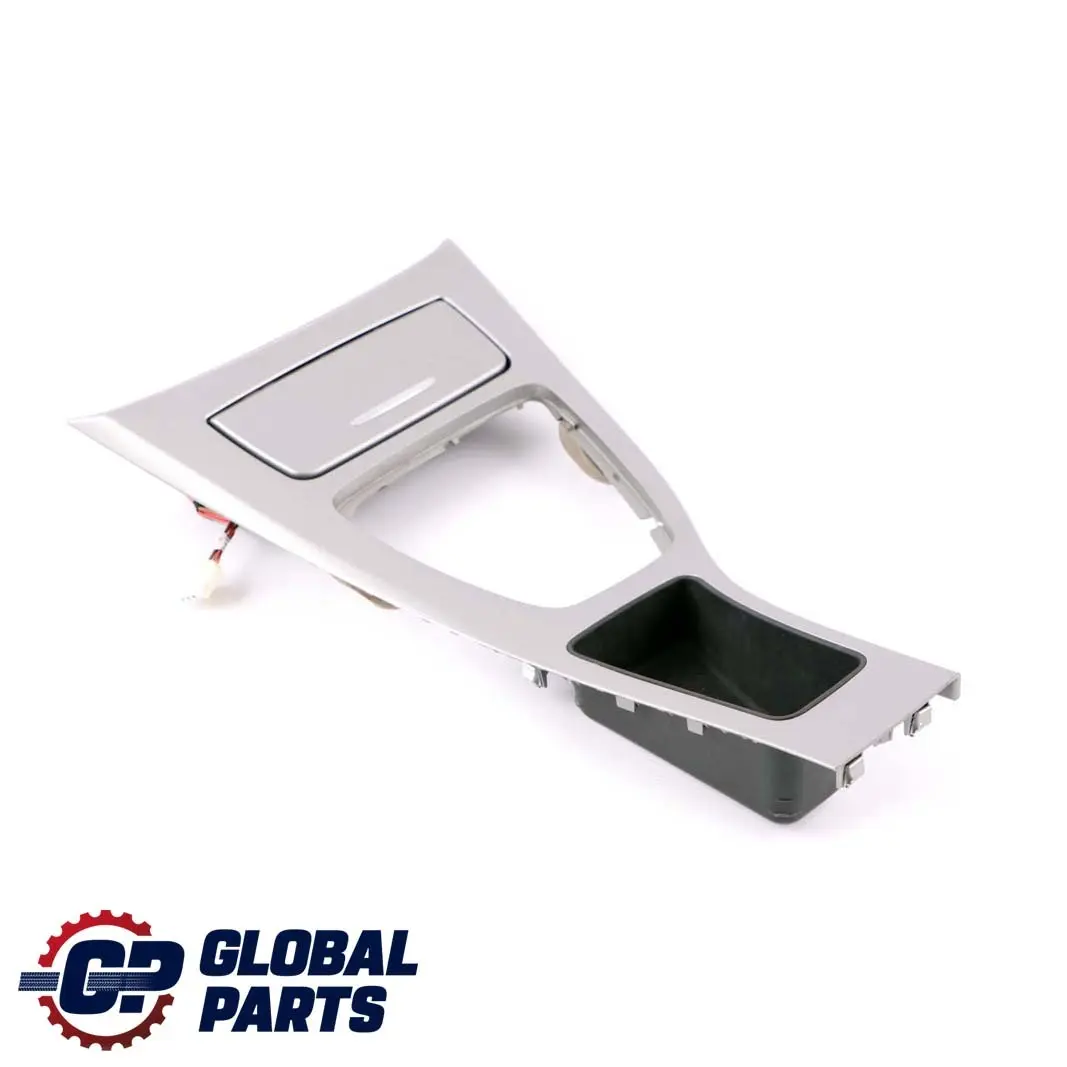 BMW 3 Serie E90 E91 Cover Centre Console Trim Ashtray Tray Gear Titan 90 Silver