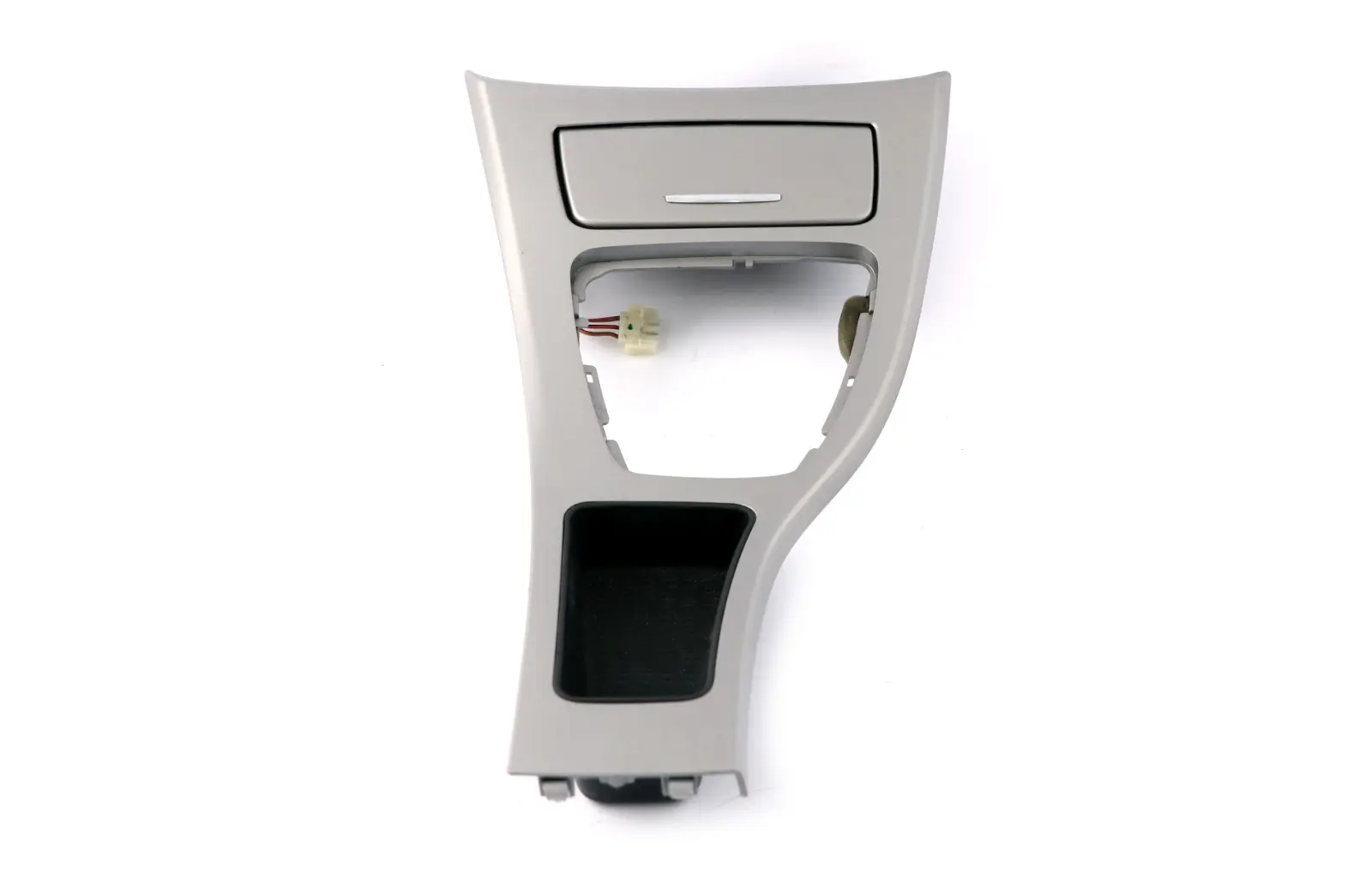 BMW E90 E91 Ashtray Tray Trim Cover Centre Console Titan 90 Silver 6970138