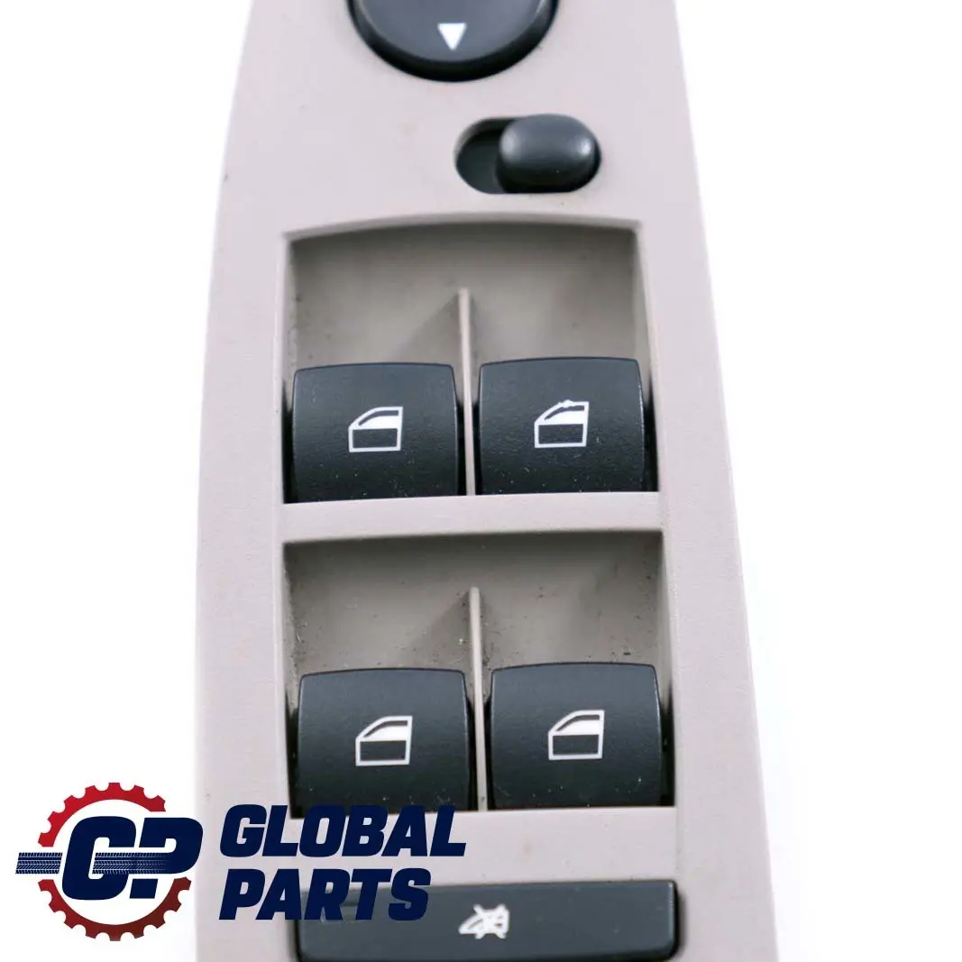 BMW 1 Series E87 LCI Window Lifter Switch Driver's Side Trim Panel Beige