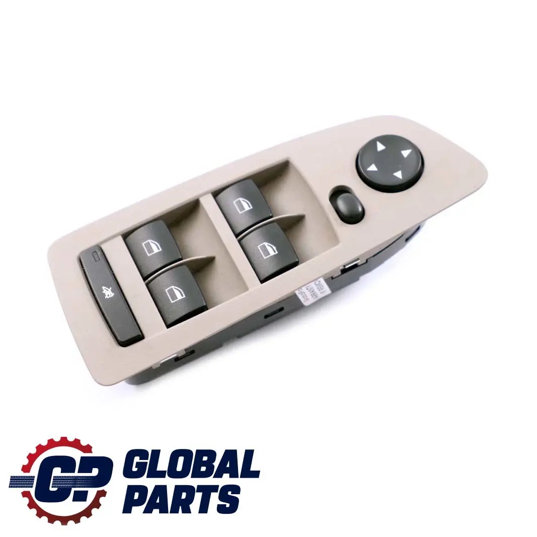 BMW 1 Series E87 LCI Window Lifter Switch Driver's Side Trim Panel Beige