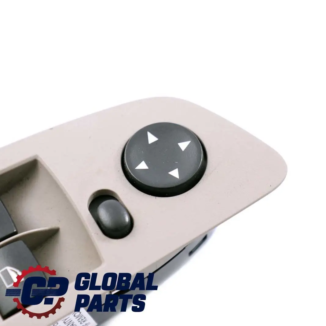 BMW 1 Series E87 LCI Window Lifter Switch Driver's Side Trim Panel Beige