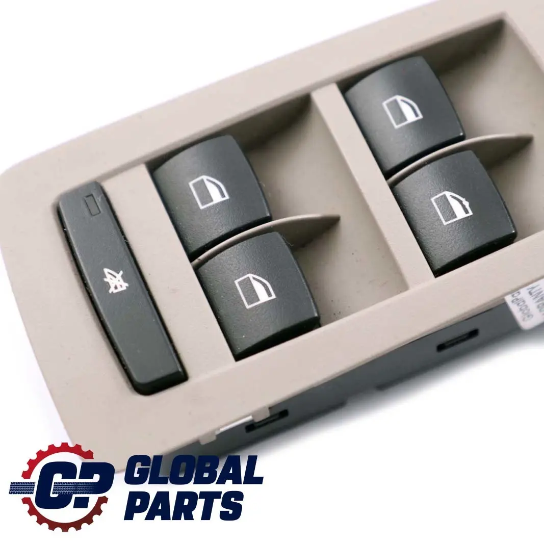 BMW 1 Series E87 LCI Window Lifter Switch Driver's Side Trim Panel Beige