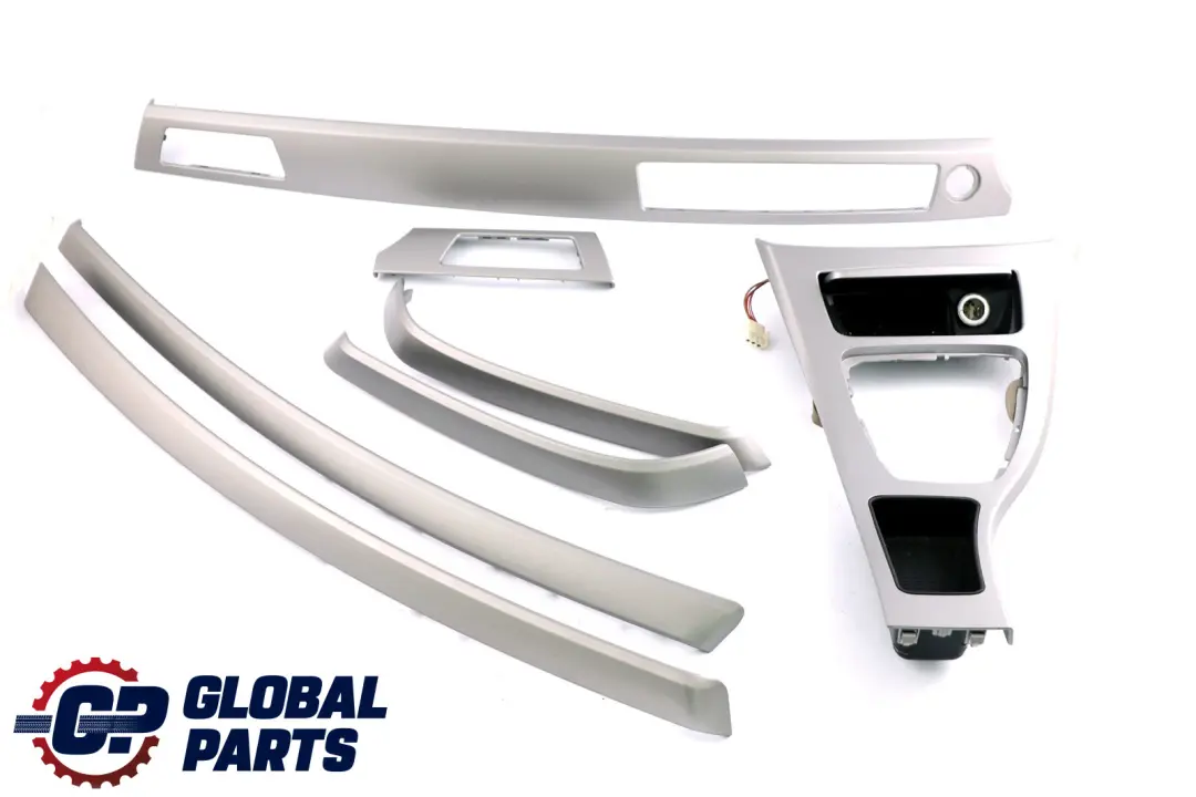 BMW 3 Series 2 E90 E91 iDrive Set Complete Decor Trim Strip Cover Titan 90 Line