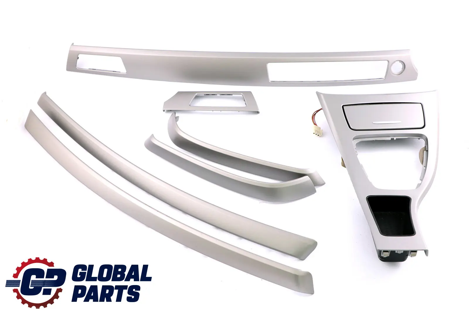 BMW 3 Series 2 E90 E91 iDrive Set Complete Decor Trim Strip Cover Titan 90 Line
