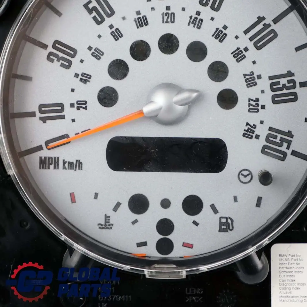 MINI Cooper One R50 R52 Speedometer Speedo Clock Instrument Cluster 6972076