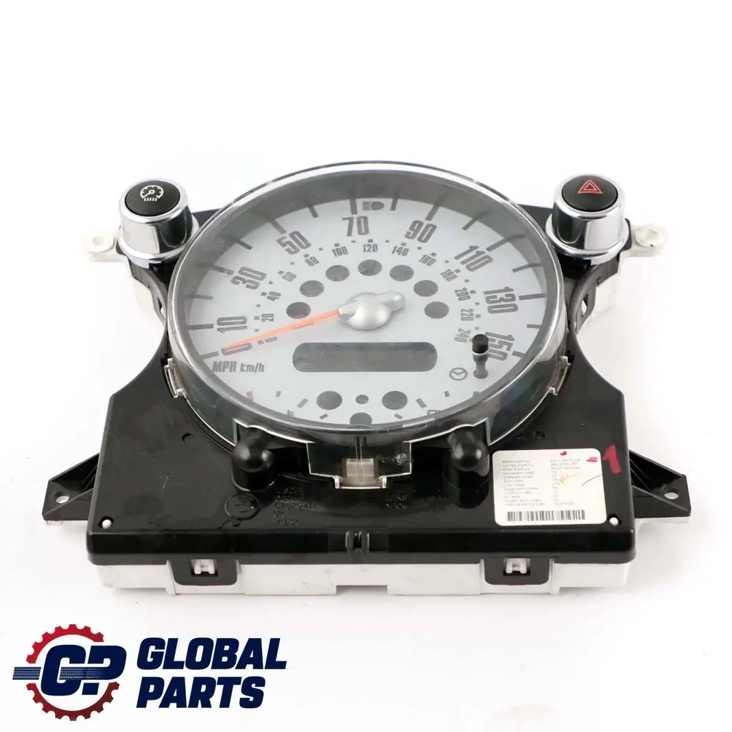 MINI Cooper One R50 R52 Speedometer Speedo Clock Instrument Cluster 6972076