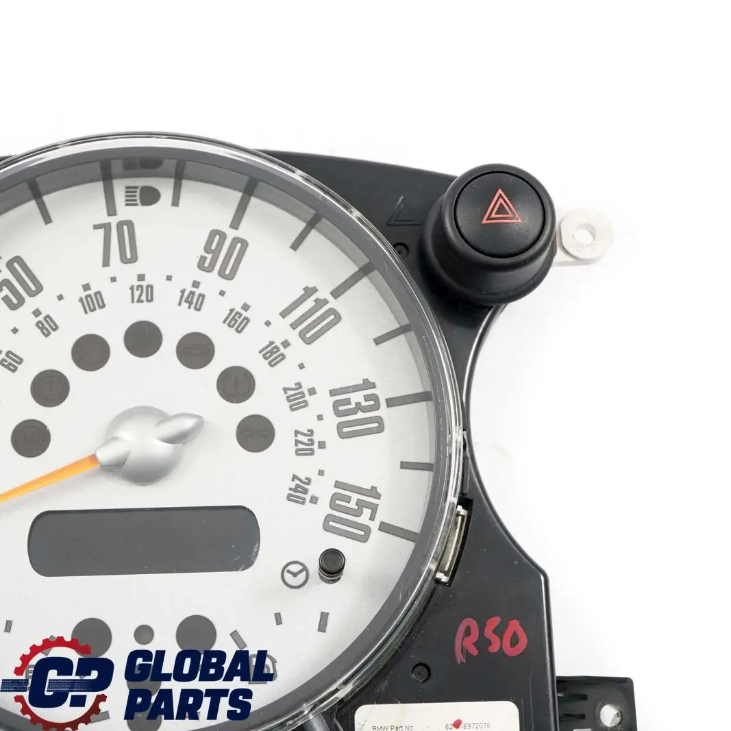 MINI Cooper One R50 R52 Speedometer Speedo Clock Instrument Cluster 6972076