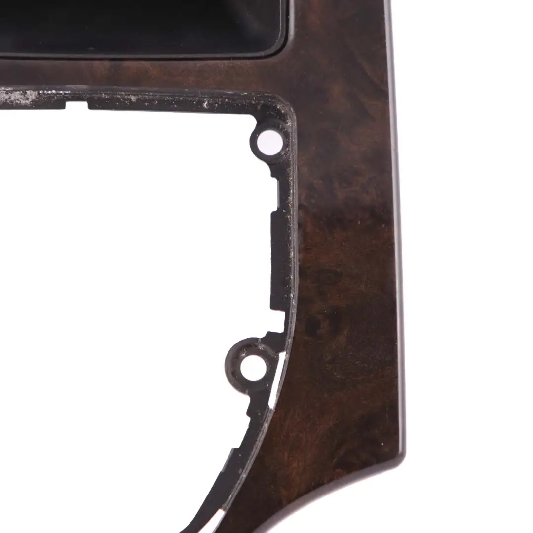 BMW 5 Series E60 E61 LCI Cover Centre Console Oddments Tray Dark Wood Dunkel