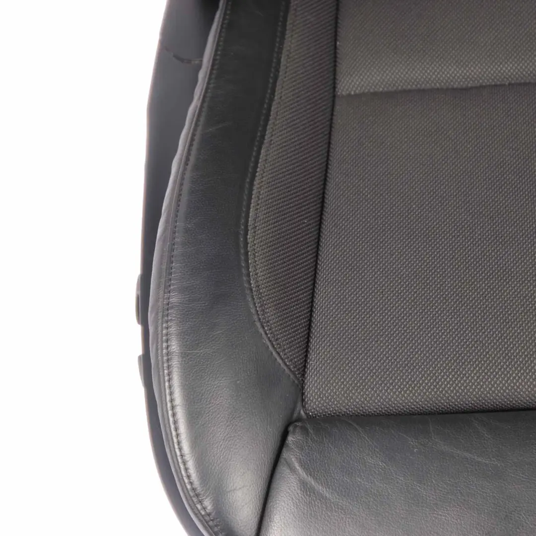 BMW E92 M Sport Black Leather / Cloth Front Left Right N/O/S Seats Memory