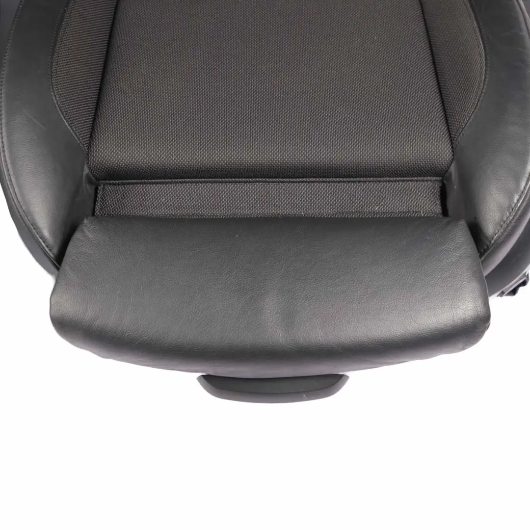 BMW E92 M Sport Black Leather / Cloth Front Left Right N/O/S Seats Memory