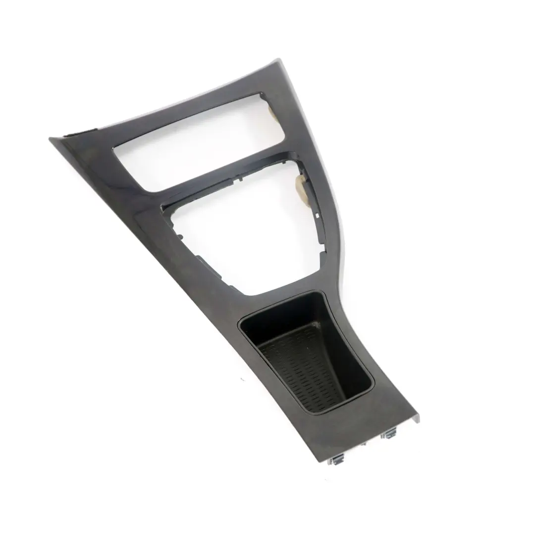 BMW 3 Series 1 E90 E92 Centre Console Cover Ashtray Trim Diamant Diamond Black