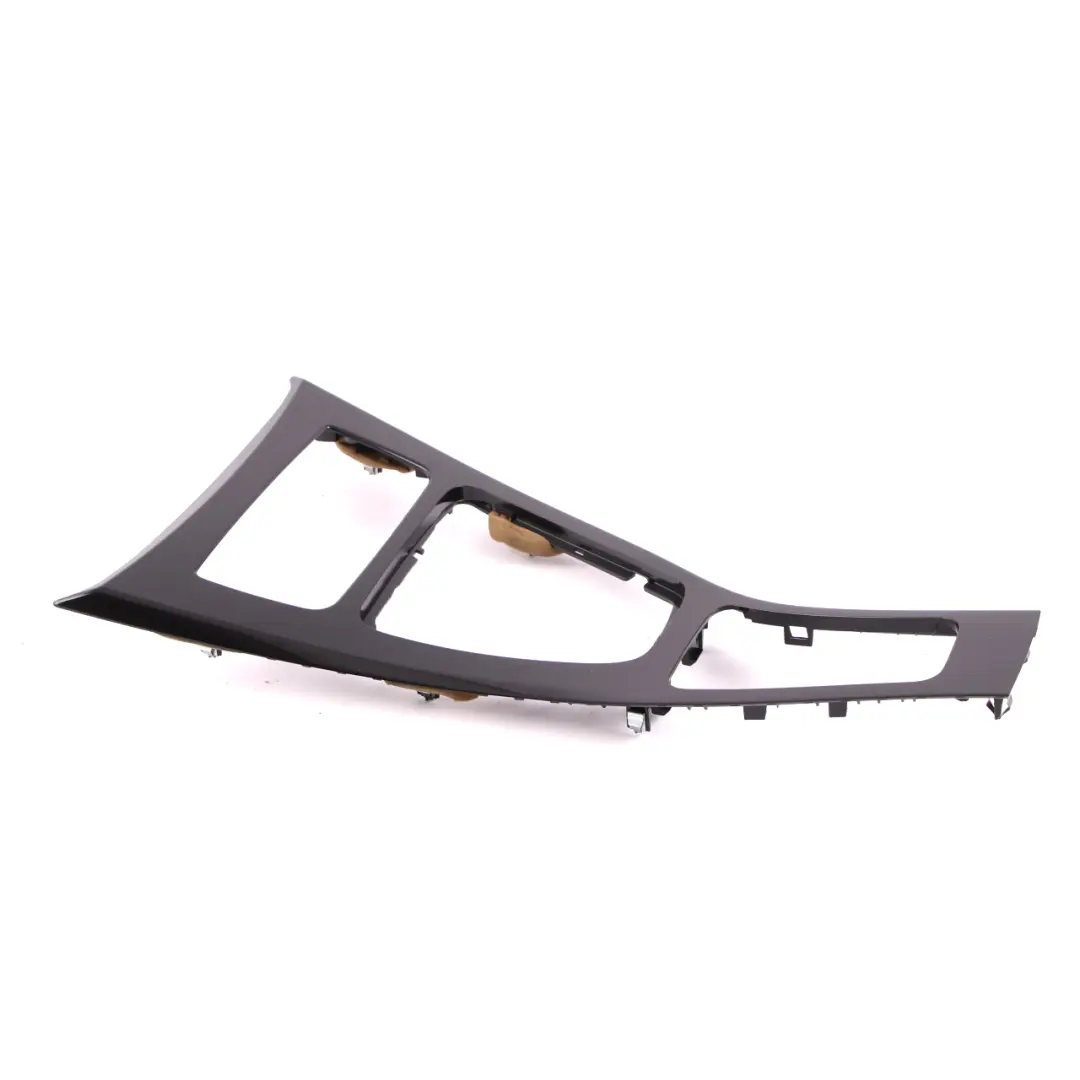 BMW 3 Series E90 E91 2 Centre Console Dashboard Trim Cover Panel Diamantschwarz